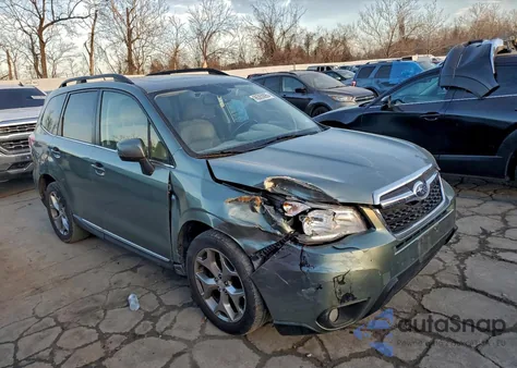 2015 Subaru Forester 2.5I Touring from USA, damaged, VIN JF2SJAWC2FH571398